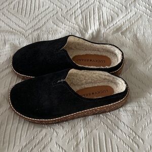 Lucky Brand women’s Black  Slip-On mule/clog
Never worn no tags